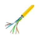 Καλώδιο Δικτύου Lanberg Utp Cat.5e Cu 305 M Wire Lcu5-12cu-0305-Y Yellow