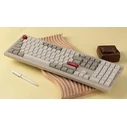 Keychron V6 Max Retro (V6M-R4) QMK/VIA BT/2,4/Wired Custom Mechanical Keyboard Banana Switch 100%