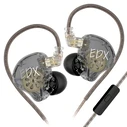 In Ear Monitor KZ EDX Lite Transparent Grey With Mic