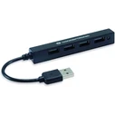 USB Hub Conceptronic 4-Port USB2.0 Black