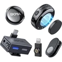 Μικρόφωνο BOYA LINK 3 - Type-C & 3,5mm AI-Powered Button Wireless 2 TX + 1 RX no Case