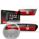 Matte GrizzGlass CarDisplay Protection Audi Q5 14,5" (2025-2026) [2in1]