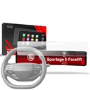 Matte GrizzGlass CarDisplay Protection Kia Sportage 5 Business Line Facelift 24" (2025-2026)