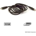 Belkin USB 2.0 Extension Cable USB-A Male to USB-A Female, 1.8 m, Black (F3U134B06)