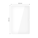 Tech-Protect Glass Fit+ Samsung Galaxy Tab S7 / S8 / S9 11.0 / S9 FE / S10 FE / S10 Lite 10.9 X710 / X716B / X510 / X516B / X520 / X526 / X400 / X406B Clear [2 PACK]