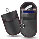 Tech-Protect KLR100 Pouch Keyless RFID Signal Blocker Case Black/red