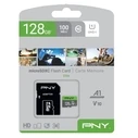 Κάρτα Μνήμης microSD PNY 128gb P-Sdu128v11100el-Ge