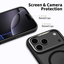Tech-Protect MagEdge MagSafe Apple iPhone 17 Pro Matte Black/gunmetal
