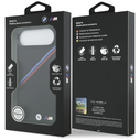 BMW M Tricolor Metal Logo MagSafe Apple iPhone Air black
