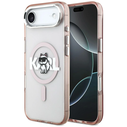 Karl Lagerfeld IML Choupette Sketch Logo MagSafe Apple iPhone Air pink
