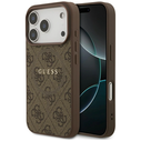 Guess 4G Ring Classic Logo MagSafe Apple iPhone 17 Pro brown