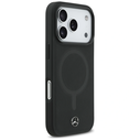 Mercedes Plain Smooth Leather MagSafe Apple iPhone 17 Pro black