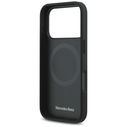 Mercedes Plain Smooth Leather MagSafe Apple iPhone 17 Pro black