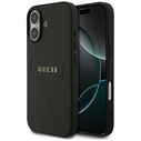 Guess Grained Ring MagSafe Apple iPhone 17 black