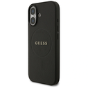 Guess Grained Ring MagSafe Apple iPhone 17 black