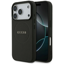 Guess Grained Ring MagSafe Apple iPhone 17 Pro black