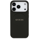 Guess Grained Ring MagSafe Apple iPhone 17 Pro black