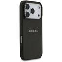 Guess Grained Ring MagSafe Apple iPhone 17 Pro black