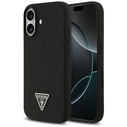 Guess Silicone Triangle Logo MagSafe Apple iPhone 17 black