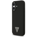 Guess Silicone Triangle Logo MagSafe Apple iPhone 17 black