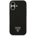 Guess Silicone Triangle Logo MagSafe Apple iPhone 17 black