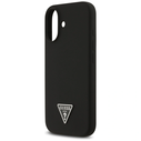 Guess Silicone Triangle Logo MagSafe Apple iPhone 17 black