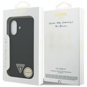 Guess Silicone Triangle Logo MagSafe Apple iPhone 17 black