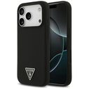 Guess Silicone Triangle Logo MagSafe Apple iPhone 17 Pro black