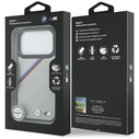 BMW M Tricolor Metal Logo MagSafe Apple iPhone 17 Pro grey