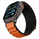 Spigen WBF1 Band Apple Watch 6/7/8/9/10/SE/Ultra 1/2 44/45/46/49mm Black/orange