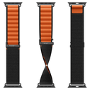 Spigen WBF1 Band Apple Watch 6/7/8/9/10/SE/Ultra 1/2 44/45/46/49mm Black/orange