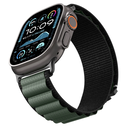 Spigen WBF1 Band Apple Watch 6/7/8/9/10/SE/Ultra 1/2 44/45/46/49mm Black/green