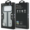 BMW M Perforated Stripe Logo MagSafe Apple iPhone 17 Pro Max grey