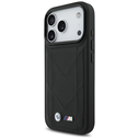 BMW M Quilted Logo MagSafe Apple iPhone 17 Pro black