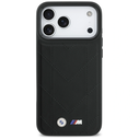BMW M Quilted Logo MagSafe Apple iPhone 17 Pro Max black
