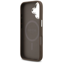 Guess 4G Triangle Logo MagSafe Apple iPhone 17 brown silver