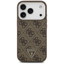 Guess 4G Triangle Logo MagSafe Apple iPhone 17 Pro brown silver