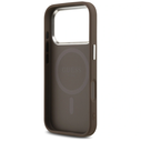 Guess 4G Triangle Logo MagSafe Apple iPhone 17 Pro brown silver