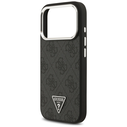 Guess 4G Triangle Logo MagSafe Apple iPhone 17 Pro black silver