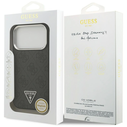Guess 4G Triangle Logo MagSafe Apple iPhone 17 Pro black silver