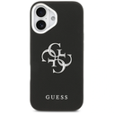 Guess Grained Big 4G Classic Logo Apple iPhone 17 black