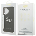 Guess Grained Big 4G Classic Logo Apple iPhone 17 black
