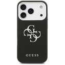 Guess Grained Big 4G Classic Logo Apple iPhone 17 Pro black
