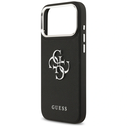 Guess Grained Big 4G Classic Logo Apple iPhone 17 Pro Max black