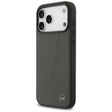 Mercedes Leather Large Laurel Leave MagSafe Apple iPhone 17 Pro Max anthracite