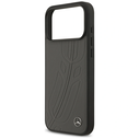 Mercedes Leather Large Laurel Leave MagSafe Apple iPhone 17 Pro Max anthracite