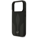 Mercedes Leather The Move MagSafe Apple iPhone 17 Pro black