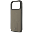 Mercedes Leather The Move MagSafe Apple iPhone 17 Pro Max taupe