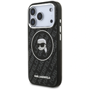 Karl Lagerfeld IML Karl Head Logo MagSafe Apple iPhone 17 Pro black