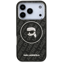 Karl Lagerfeld IML Karl Head Logo MagSafe Apple iPhone 17 Pro Max black